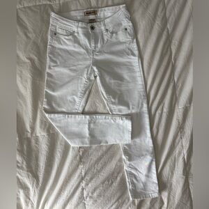 Blue Spice Women's White Skinny Jeans